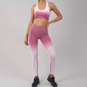 SOLD Gymshark Seamless Ombre Set